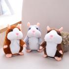 Dropshipping Talking hamster Kid toys Plush 15 cm Sweet Speak Sound Re_1